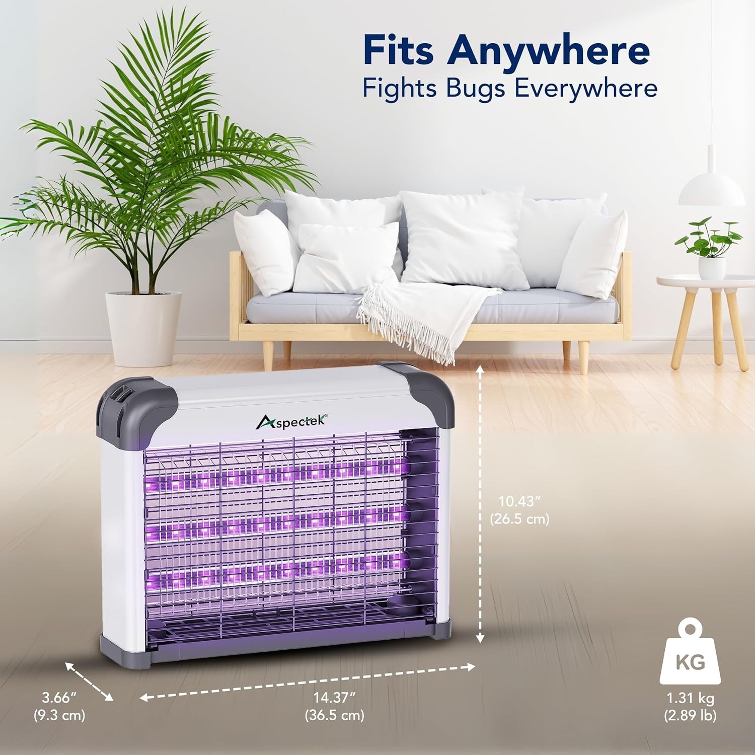 Energy-Efficient Indoor Bug Zapper with Dual-Wavelength Attraction Technology