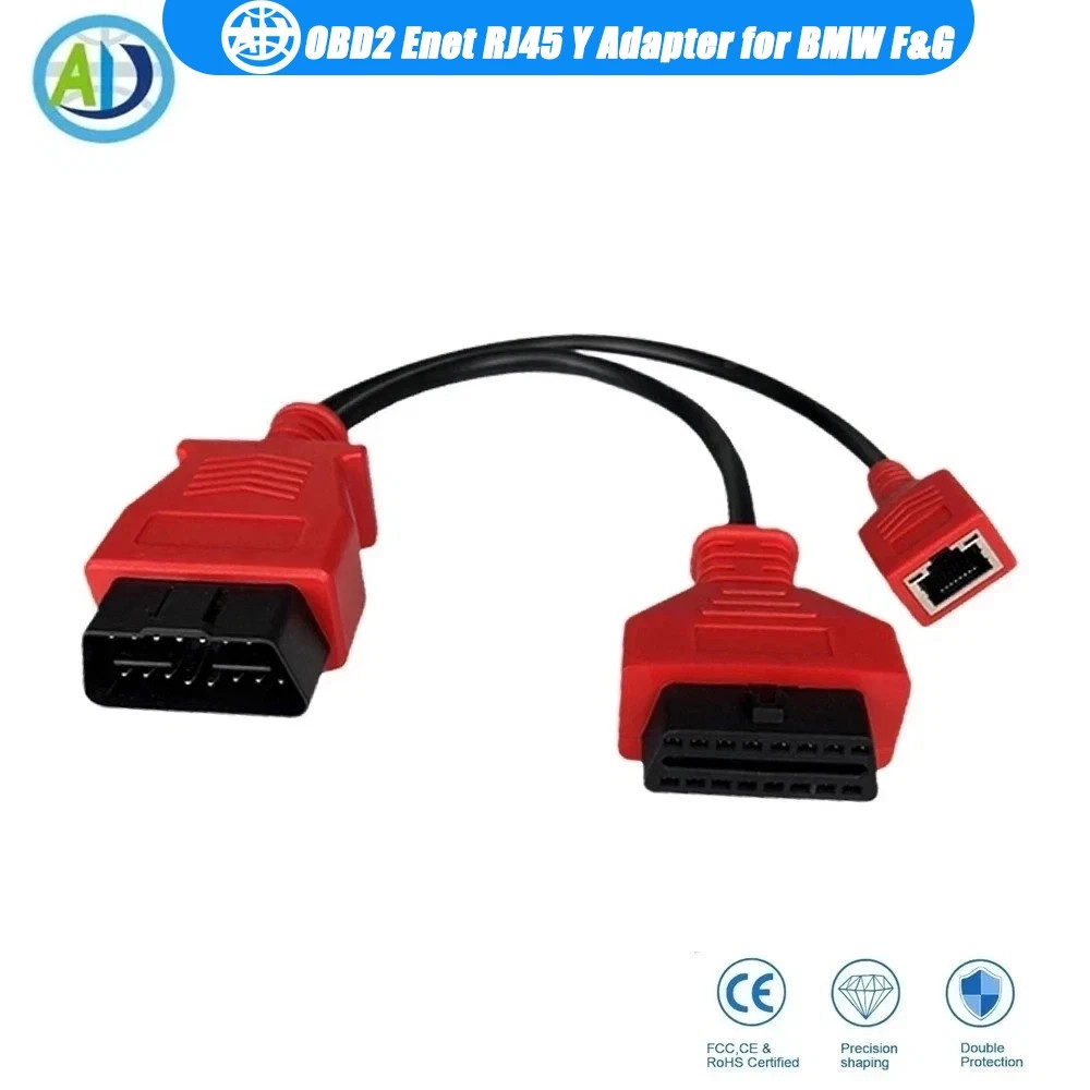 OBD2 Enet RJ45  Y C Programming 16Pin Connector Adaptor Cable for BMW F&G Series