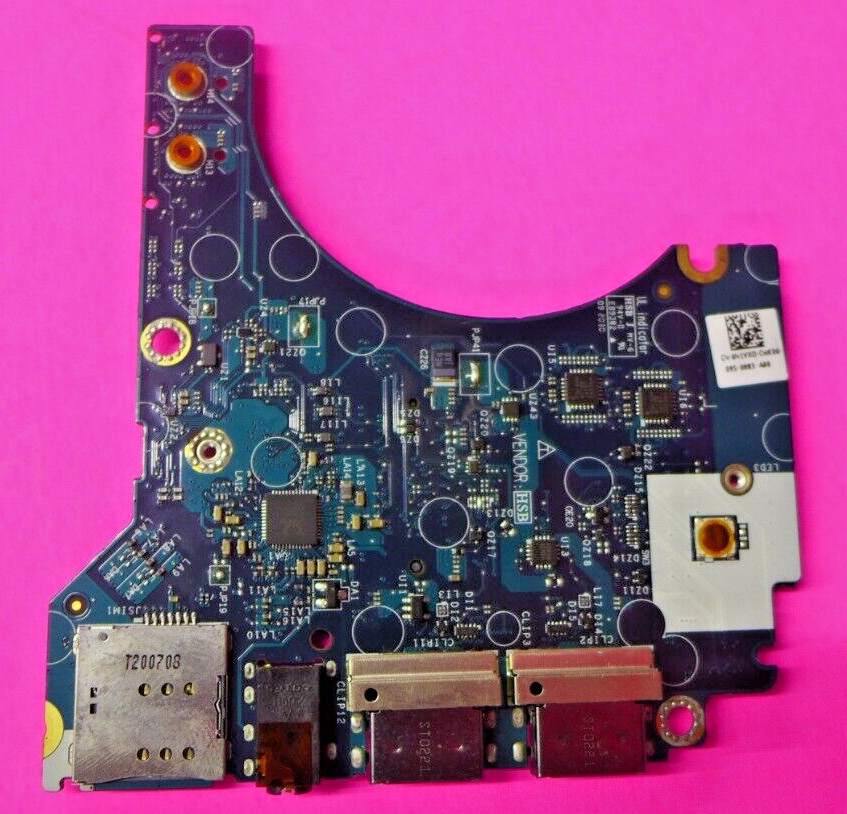 Genuine Dell Latitude 14 7410 USB/Audio Port IO Circuit Board LS-J263P N1VX0