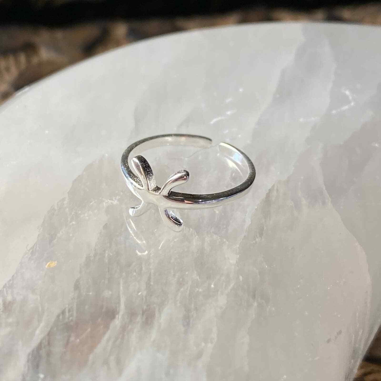 Pisces Sterling Silver Toe Ring