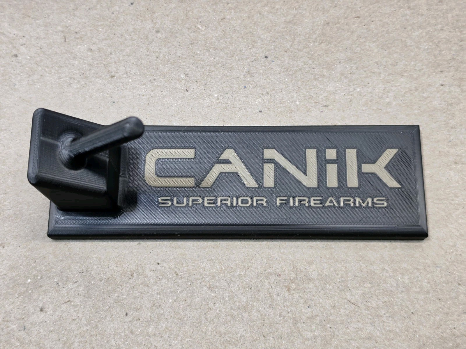 Pistol Stand For Canik - Black & Tan