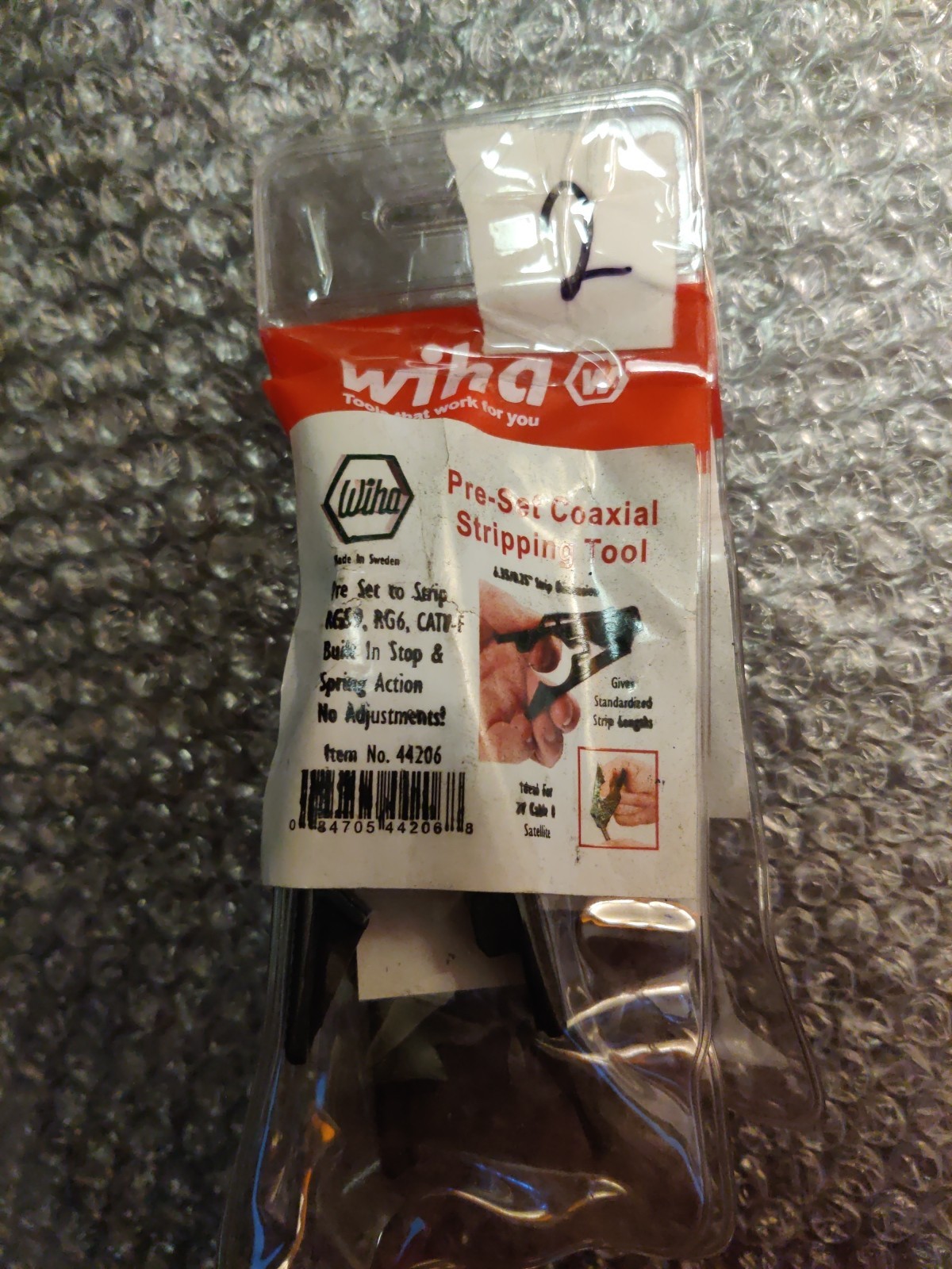 Wiha 44206 CATV/Satellite Stripper