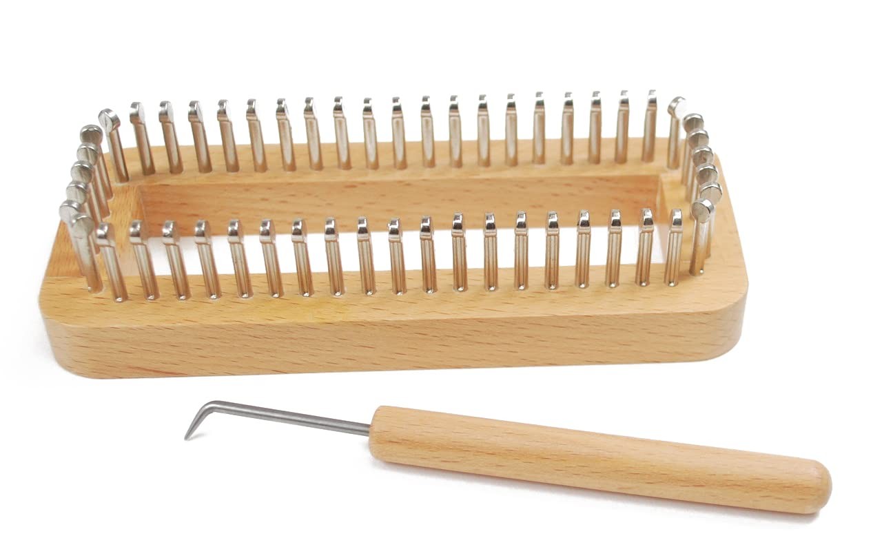 Little Knitting Round Loom 52 Pegs Fine Gauge Loom Hand Crafter Tool Weaving