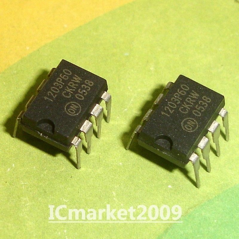 50 PCS NCP1203P60 DIP-8 1203P60 PWM Current-Mode Controller Chip IC