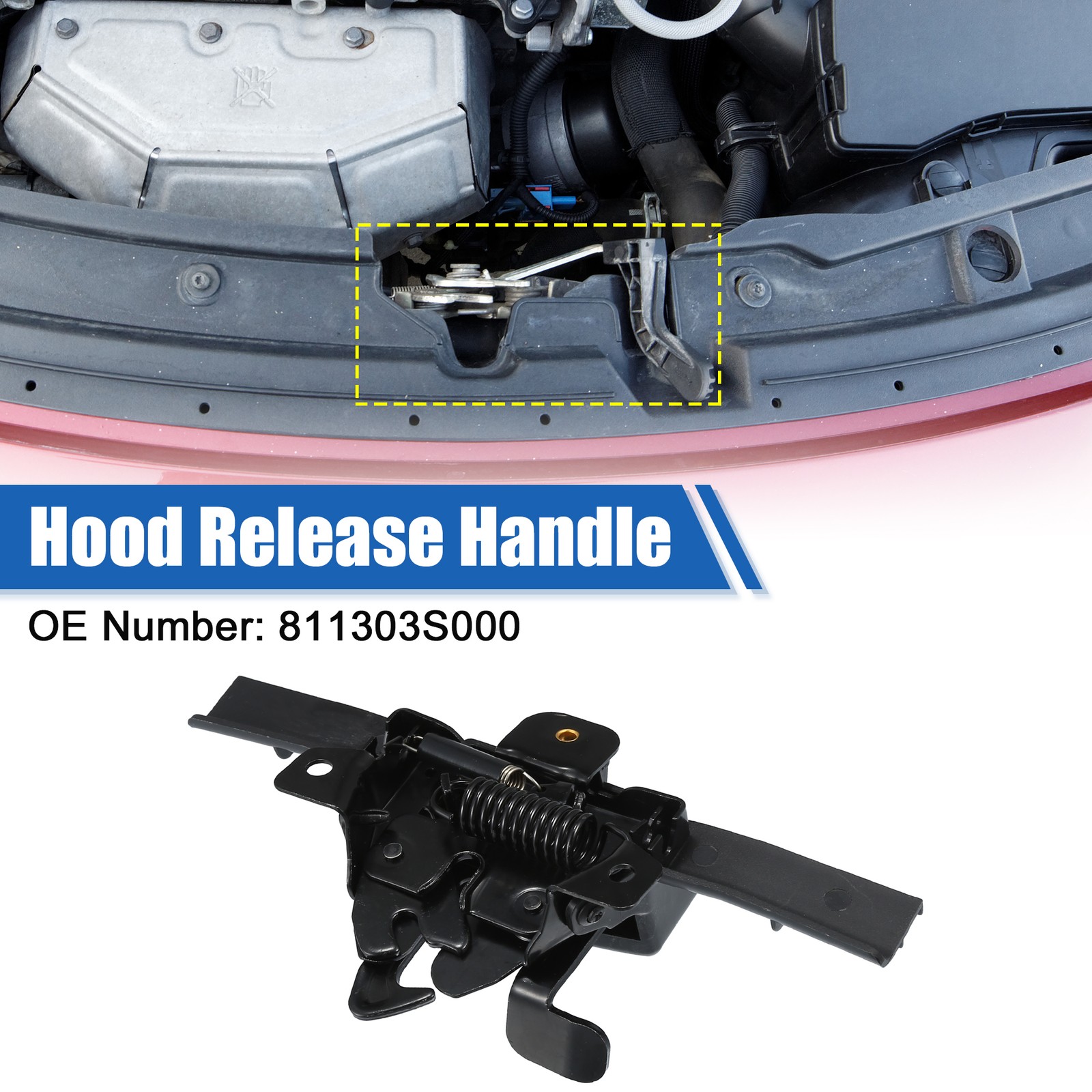 Car Hood Latch Hood Latch Assembly Fit for Hyundai Sonata 11-14 No.811303S000