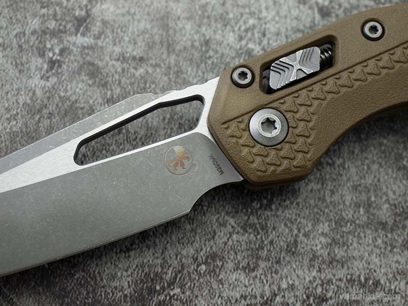 Microtech MSI RAM-LOCK 210T-10APPMDE Polymer Dark Earth Folding Knife
