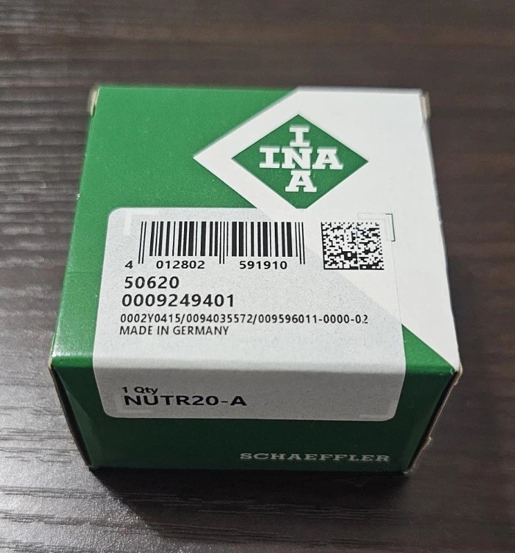 NEW INA NUTR20-A Roller bearing 1PCS