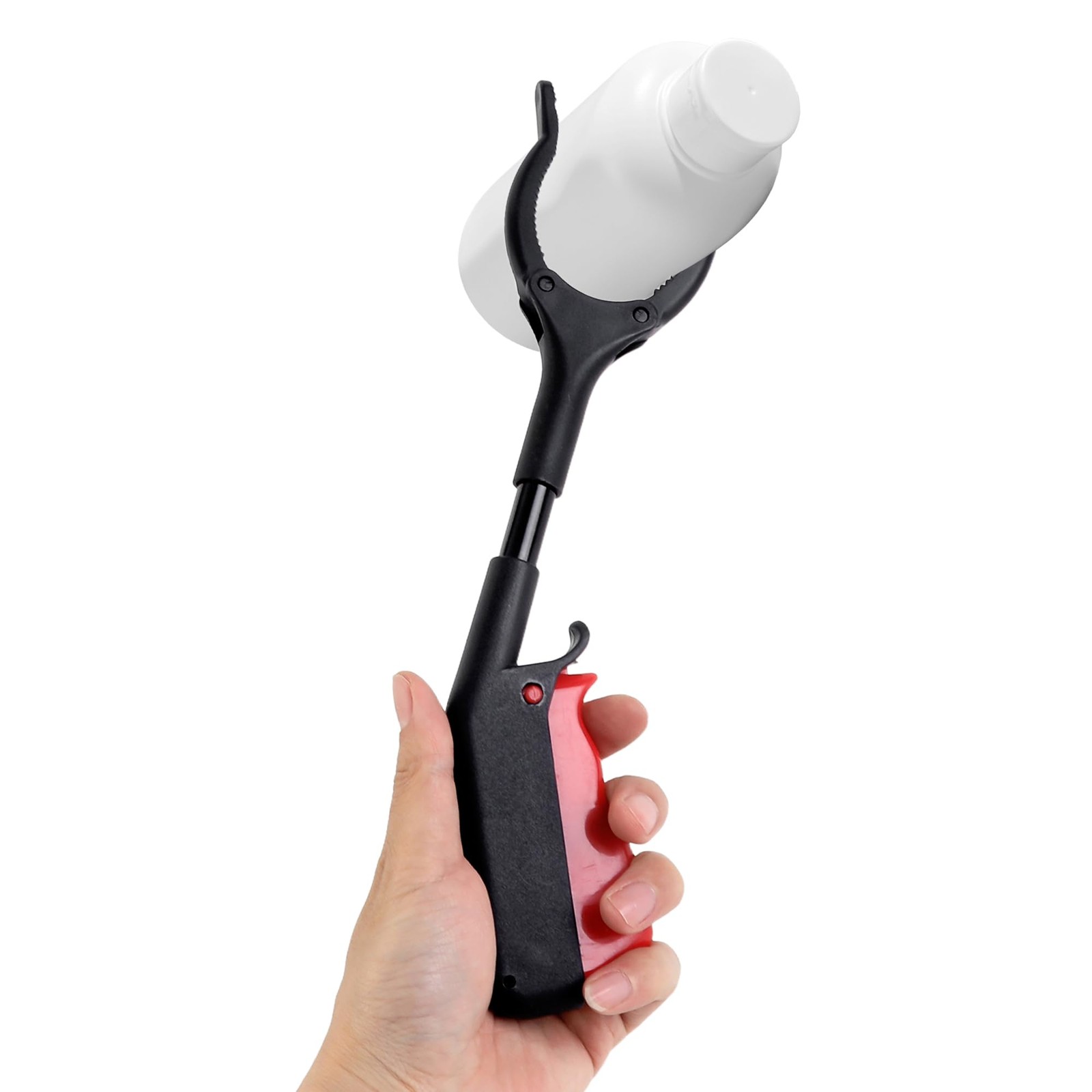 Eiodoni Trash Grabber Reacher Tool, 11inch 360° Rotating Jaw, Anti-Slip Black