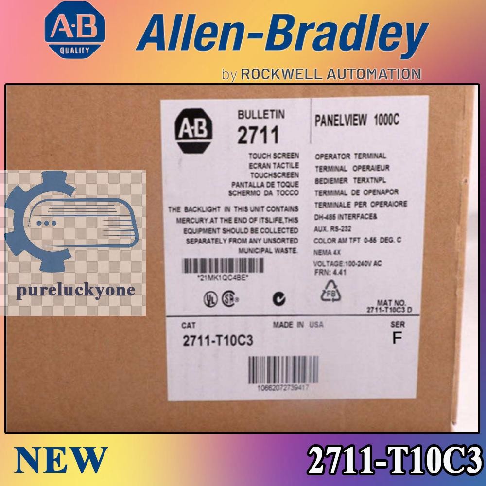 New Factory Sealed NEW PLC 2711-T10C3 PANELVIEW Free Shipping AB