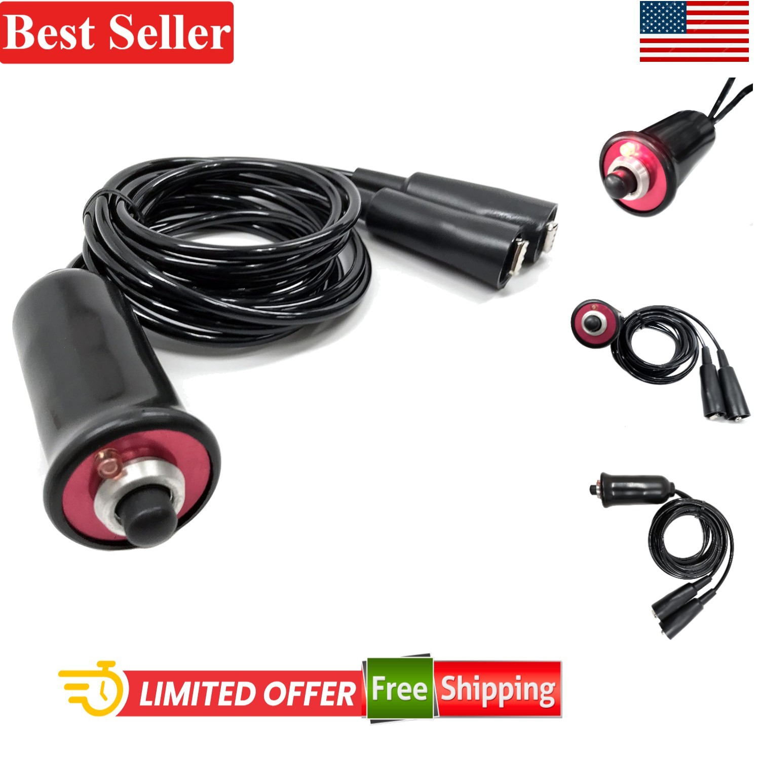 Versatile Heavy-Duty Remote Starter Switch - Ideal for Cars, Trucks & Boats