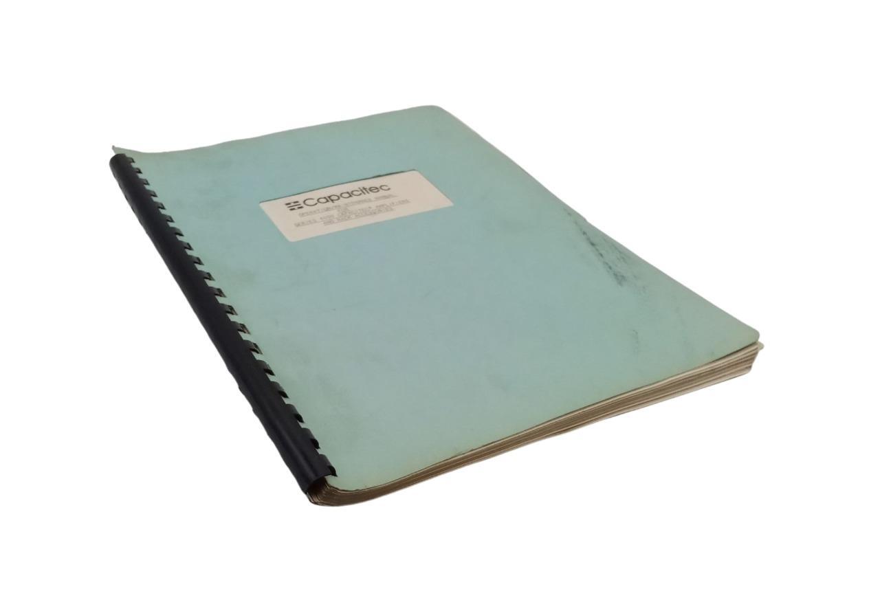 Capacitec Series 4000 Amplifiers & Rack Accessories Operation/Maintenance Manual