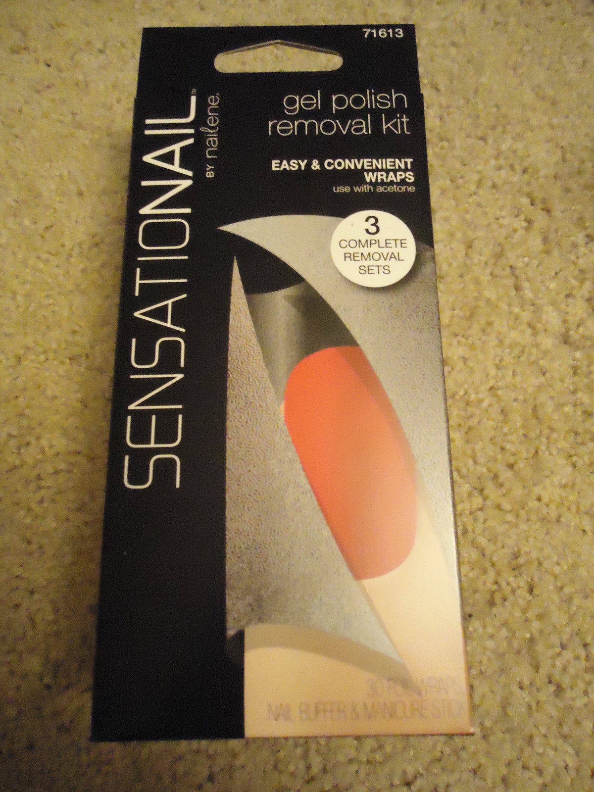 SensatioNail # 71613 Gel Polish Removal Kit (NEW)