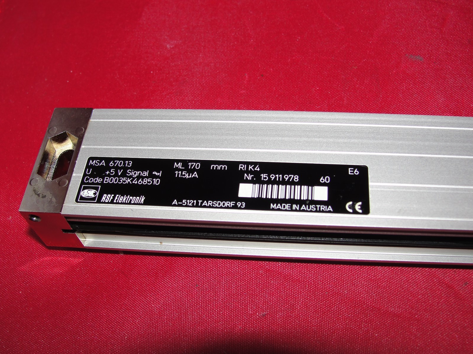 RSF Elektronik 670.13 ML 170 mm Nr. 15911978 Linear Encoder