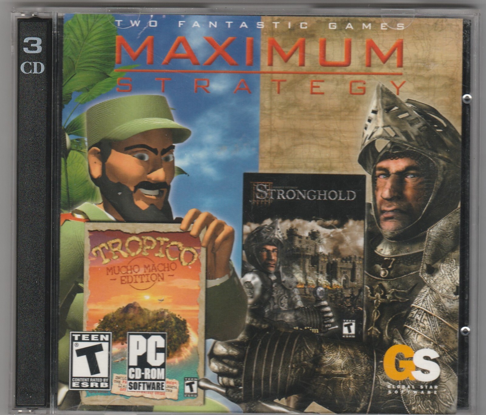 Tropico & Stronghold PC CD-Rom by Global Star  2002