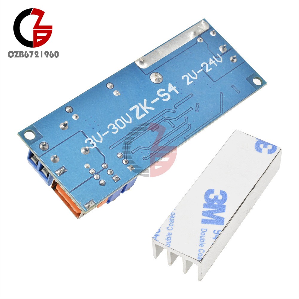 80W High-Power Constant Voltage Current USB Boost Module 2–24V to 3–30V Step-Up