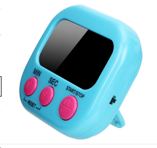 Large LCD Digital Kitchen Cooking Timer Count Down Up Clock Loud Alarm Magnetic