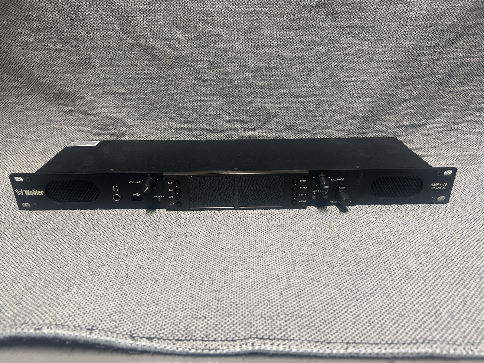 Wohler AMP1-16-M 3G-SDI/HD-SDI/SD-SDI audio/video monitor