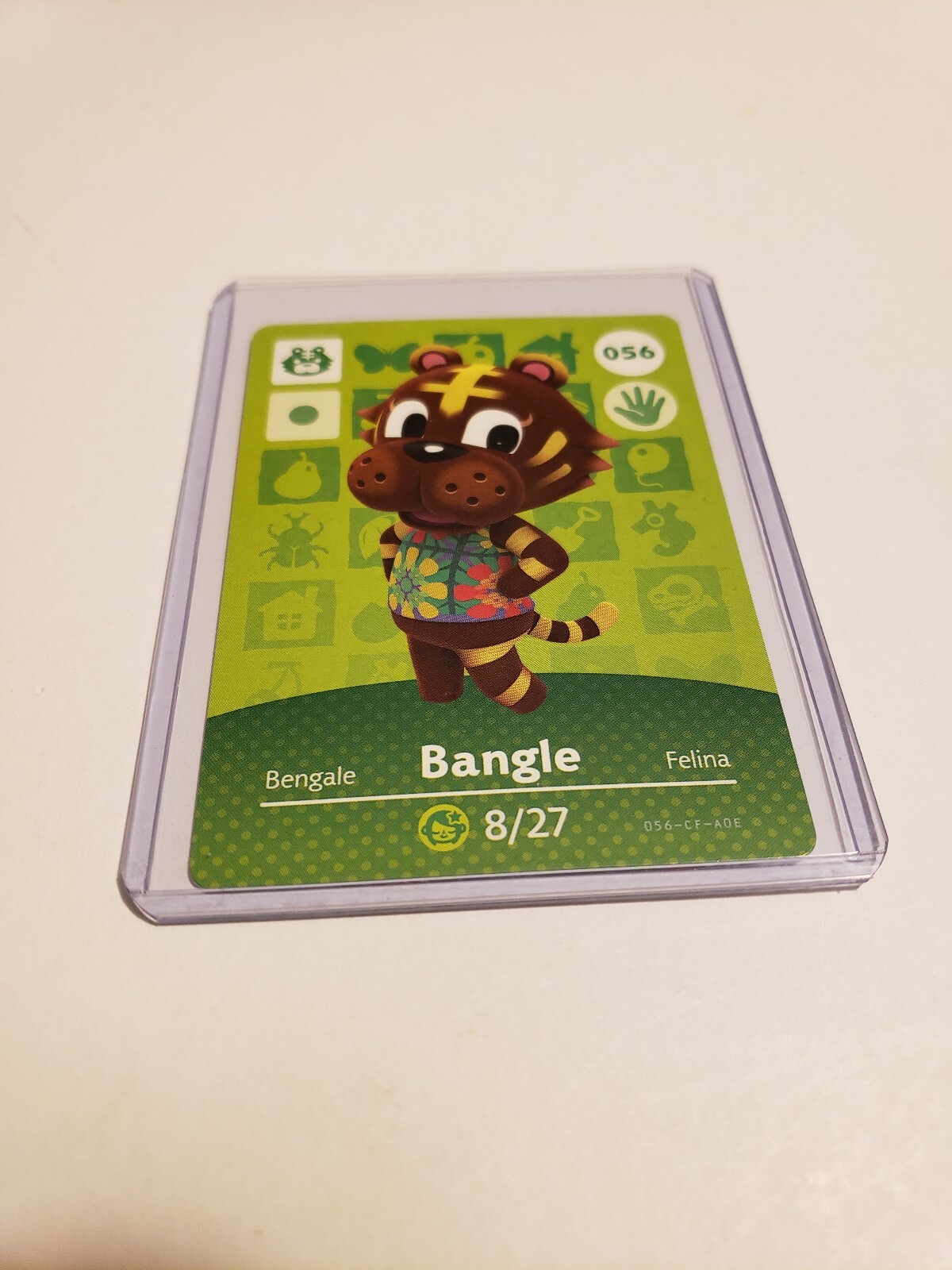 !SUPER SALE! Bangle  # 056 Animal Crossing Amiibo Card AUTHENTIC Series 1 NEW!