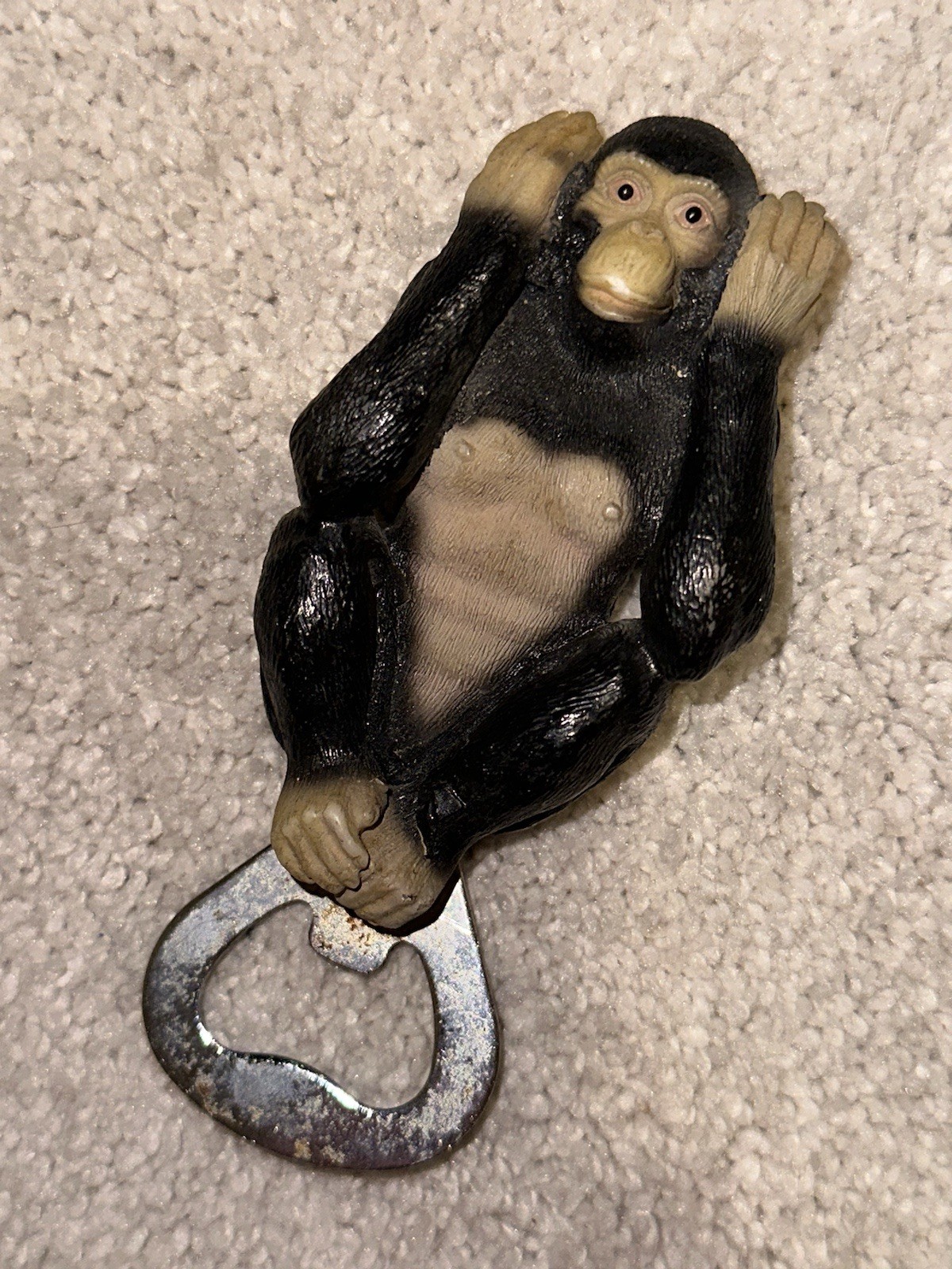 🔥Vintage Hear No Evil Monkey Bottle Opener - Collective Gift Wow!