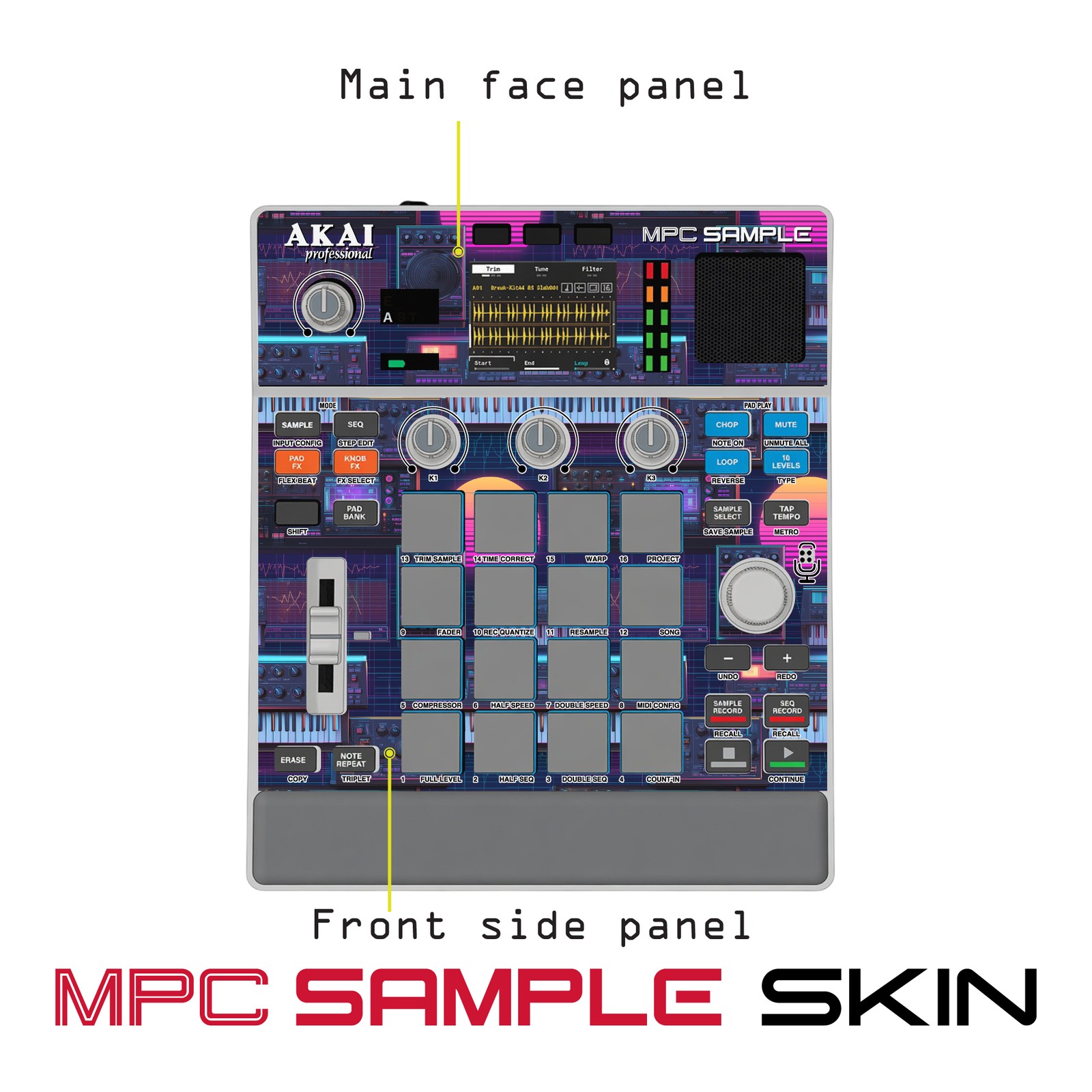 Akai MPC Sample Skin / design25_AB2