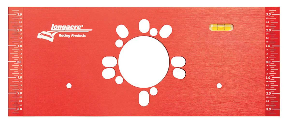 Longacre Racing Bump Steer Gauge Plate [5-Bolt, Wide 5 Pattern]