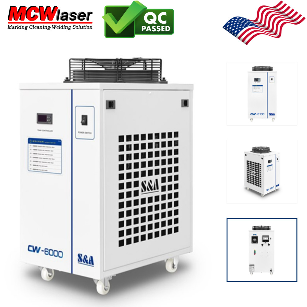 S&A CW 6000DN CW 6000BN Industrial Water Chillers for Engraver Laser Cooling