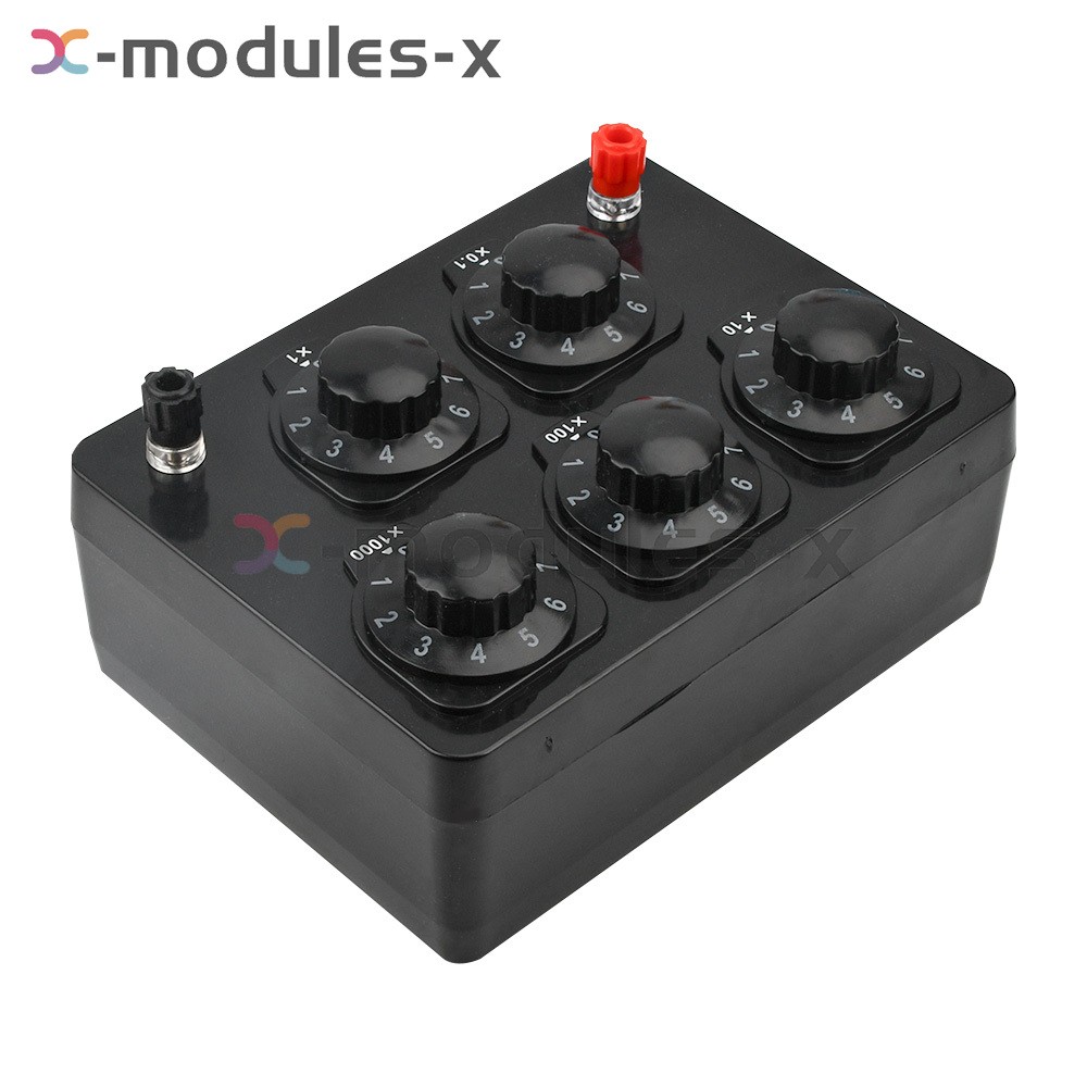0-9999.9 Ohm Variable Resistance Box Decade Resistor For Physical Resistance Box