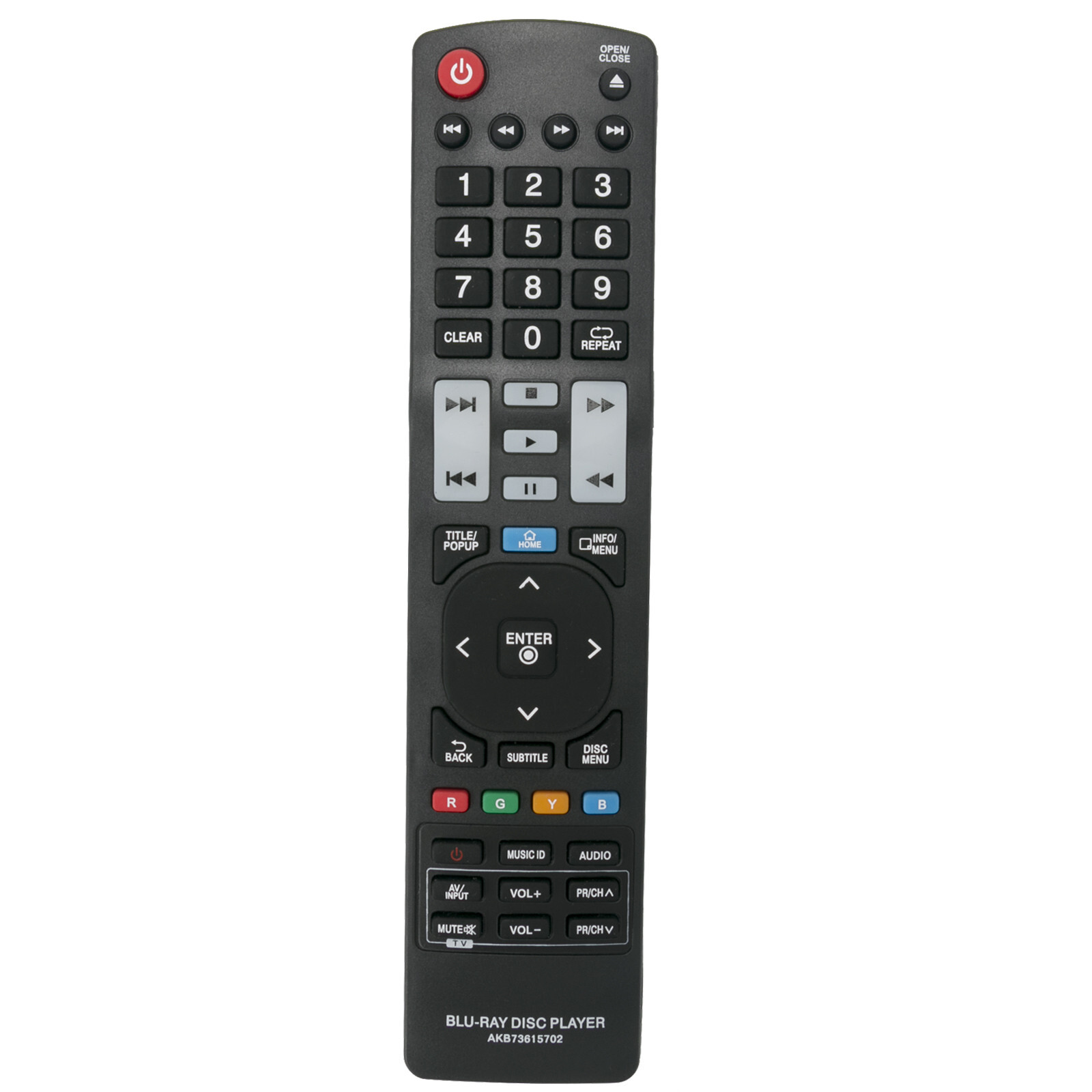 AKB73615702 Remote Control for LG BP620 BP620N