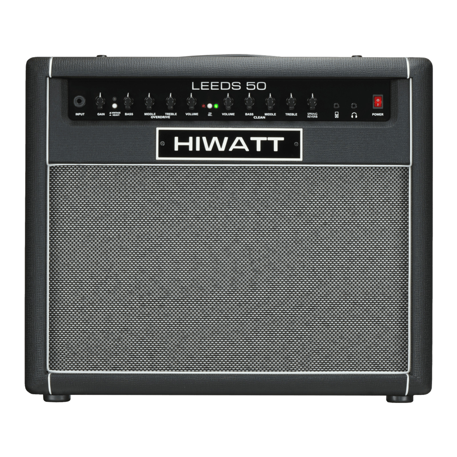 Hiwatt Leeds 50R 50-Watt 1x12 Combo Amplifier - Black - Open Box