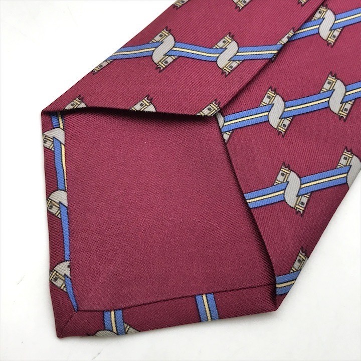 HERMES Tie Silk Multicolor Excellent