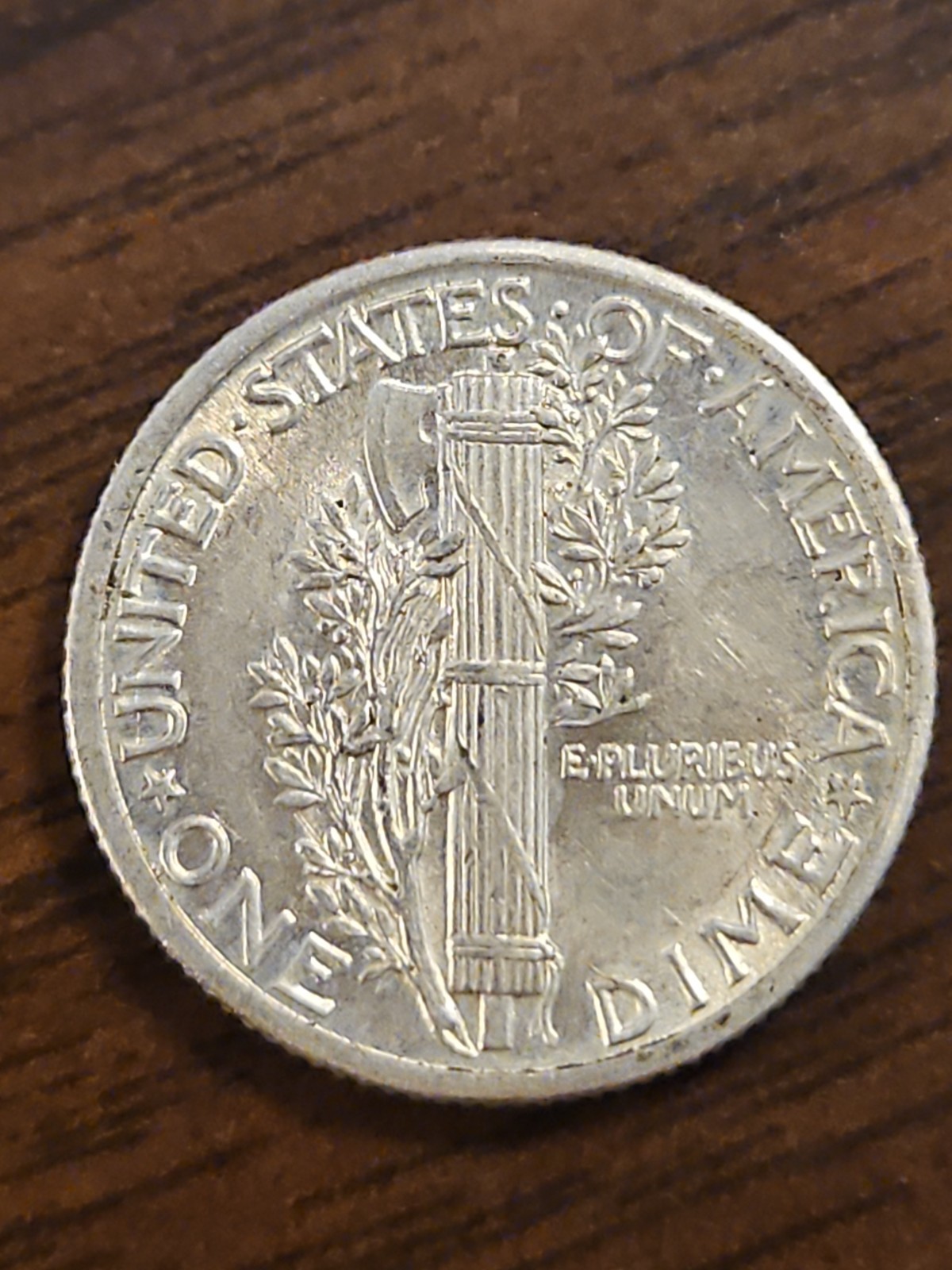 1935 Silver Mercury Dime BU