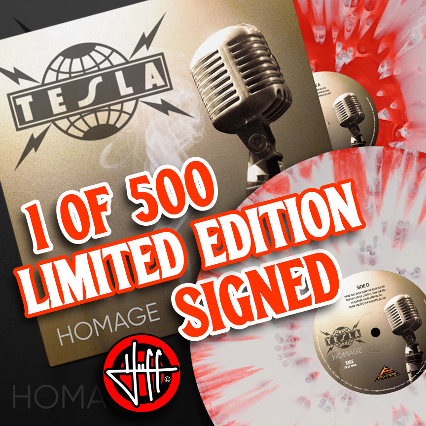 NEW SIGNED | TESLA HOMAGE /500 LIMITED EDITION CANDY SPLATTER 2 VINYL * PRE-SALE