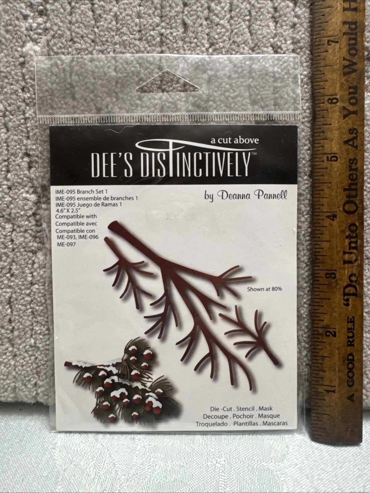 Dee’s Distinctively Dies ~ BRANCH SET 1 ~ Made In USA