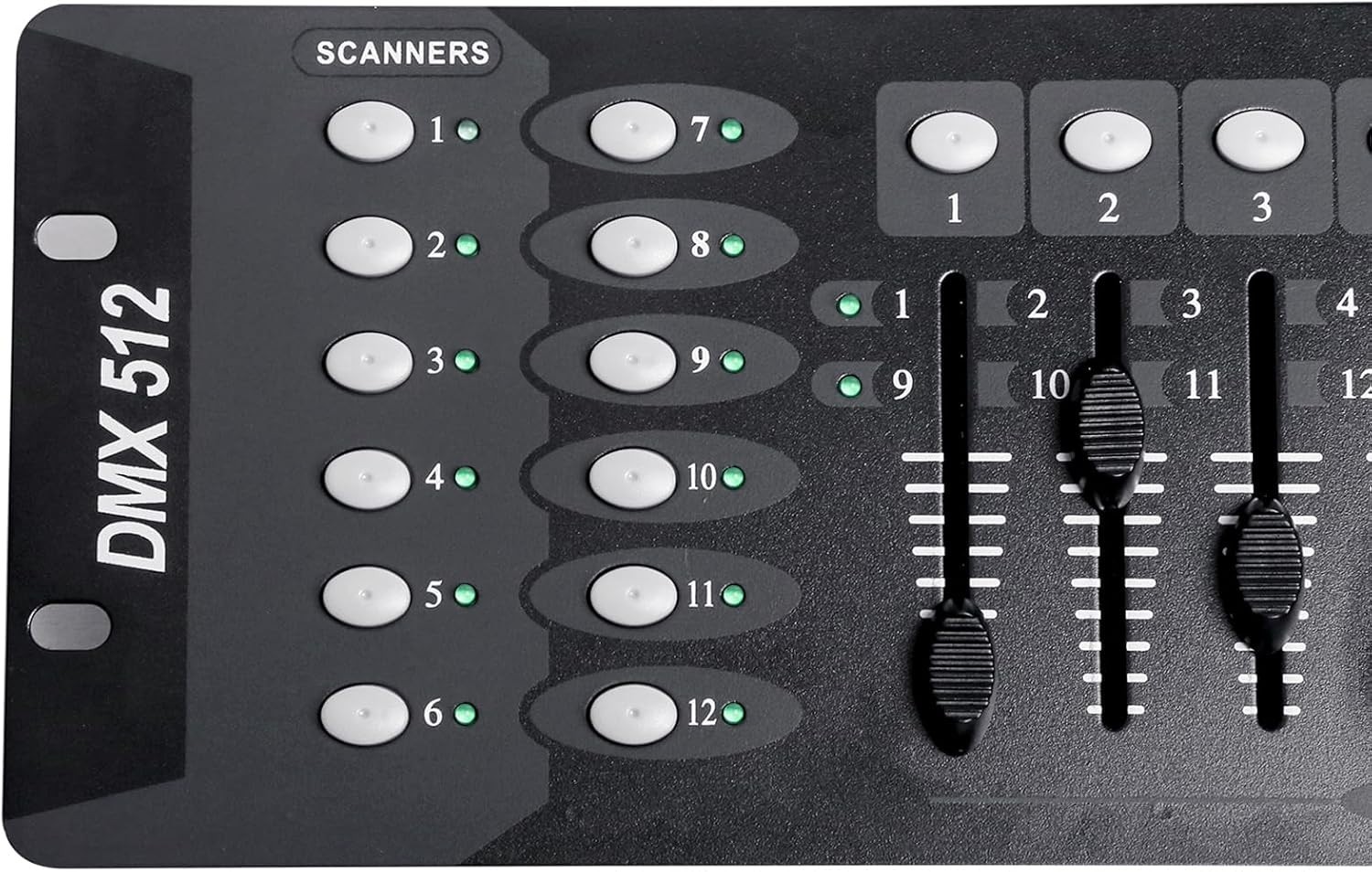 DMX-512 Lighting Controller with 12 Channels