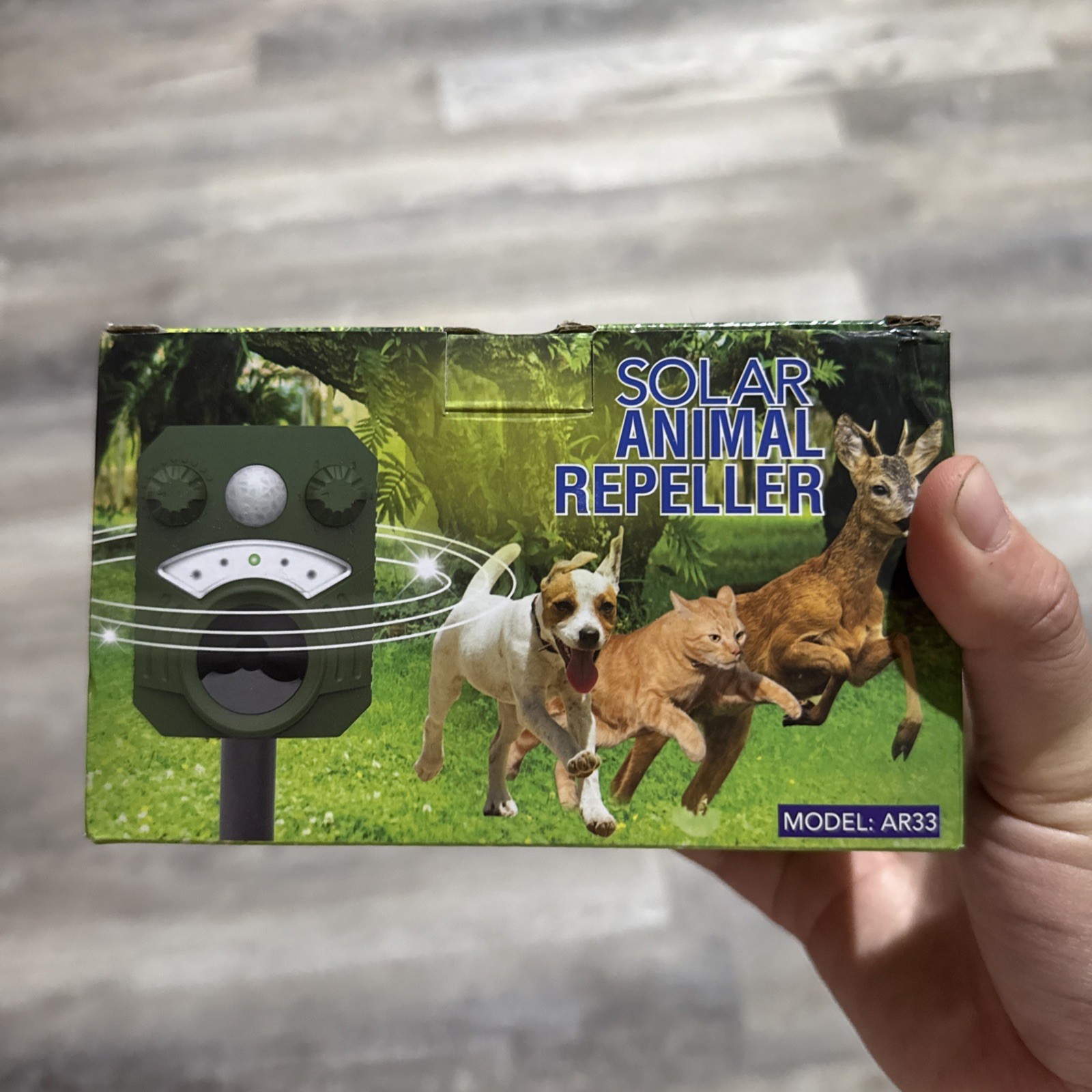 Solar Animal Repeller, Model AR33