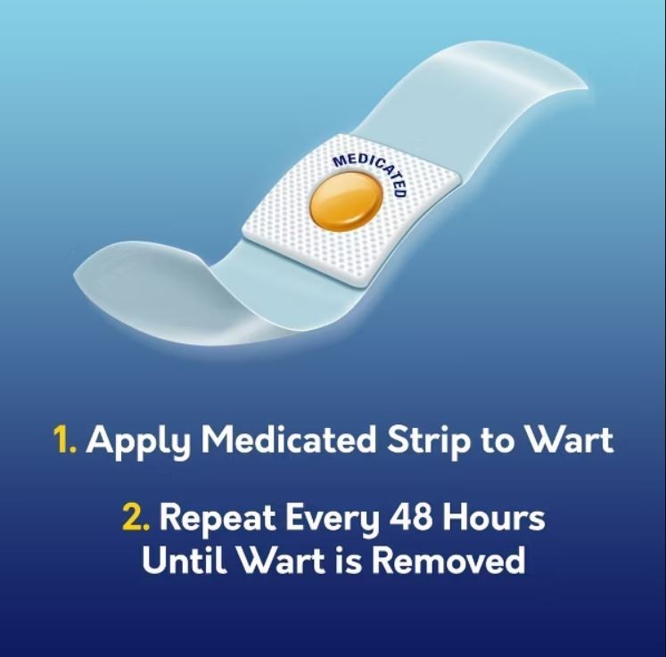 Compound W Wart Remover, One Step Invisible Strips - 14 Medicated Strips (new)