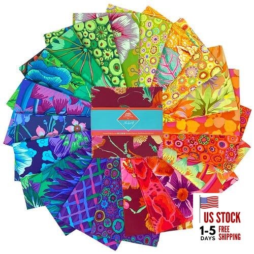 Kaffe Fassett Collective Classics Plus Spectrum Charm Pack 42 5-inch Squares