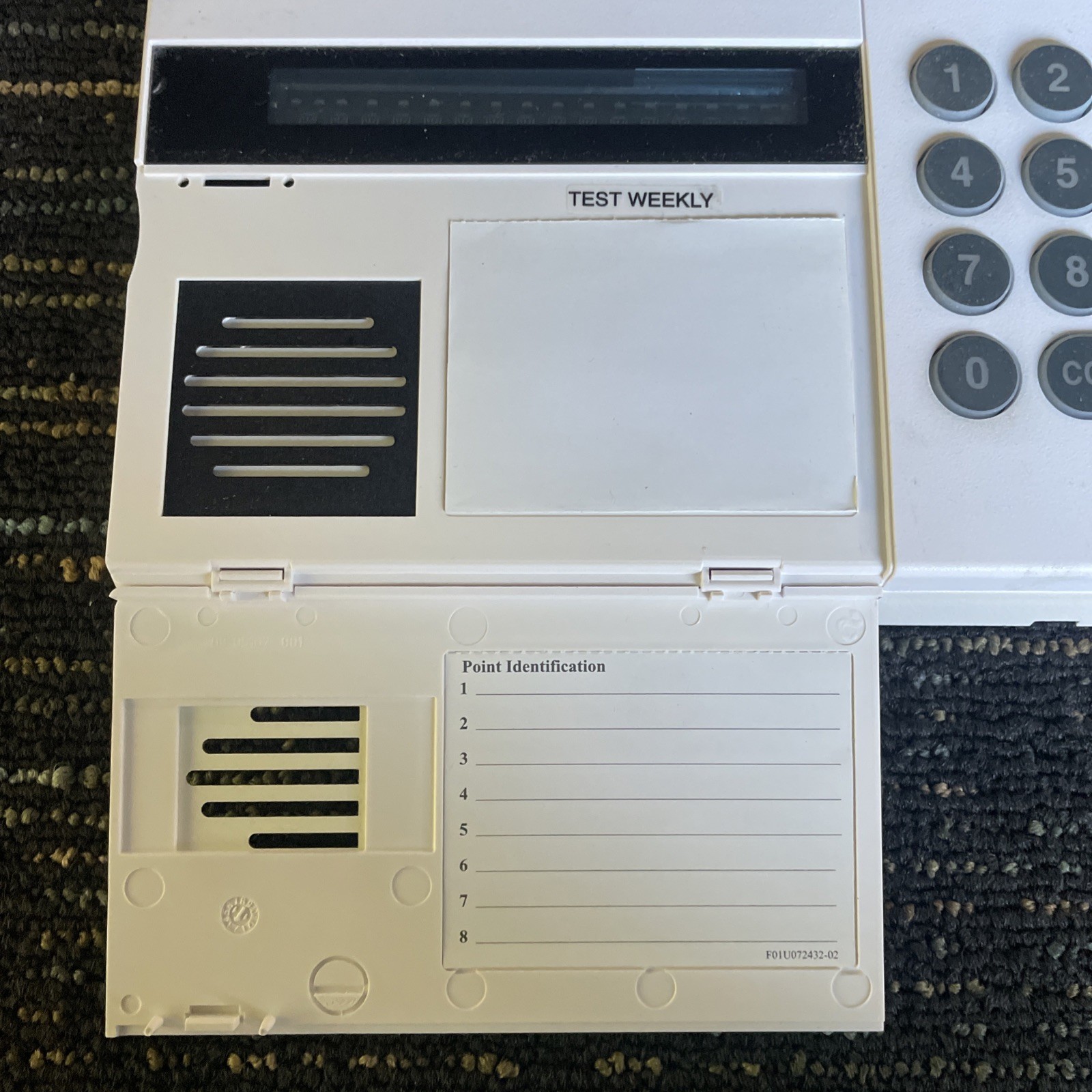 Radionics D1255TD Alpha Numeric Command Center Keypad