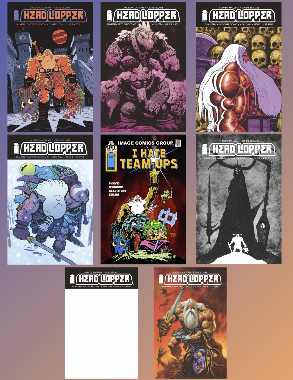 Head Lopper #1 - Pick Your Cover