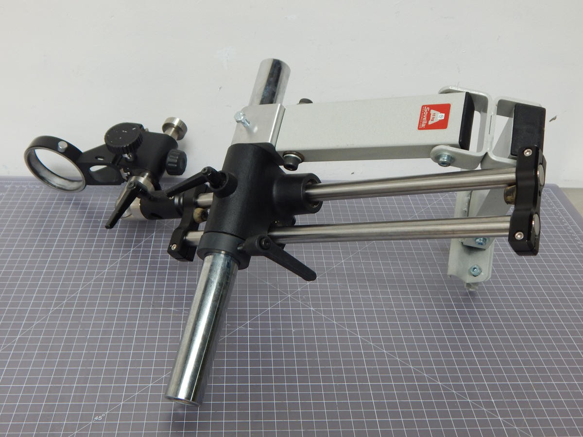 SOVELLA 15 KG MICROSCOPE HEAVY DUTY DOUBLE ARM WITH EXTENSION FOR BOOM BASE STAN