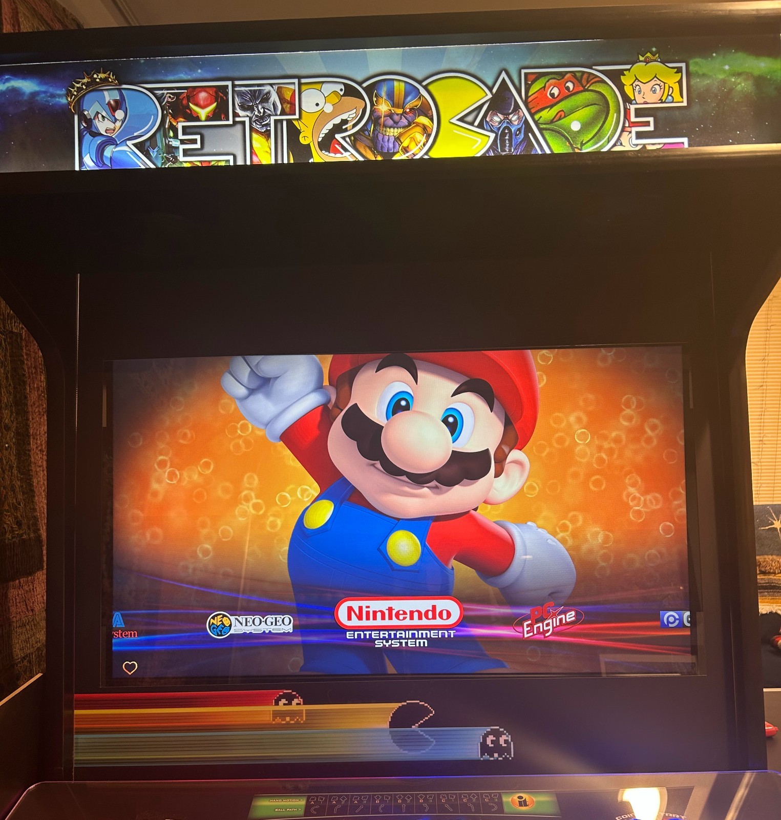 Upright GameMaster 2 Player Arcade Machine