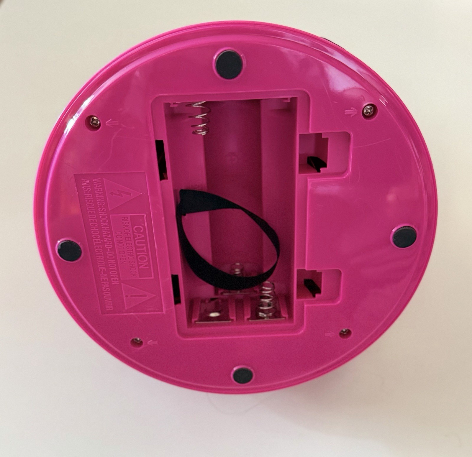 Monster High Disco Party CD Player Karaoke Machine Tested Missing Mic Knob