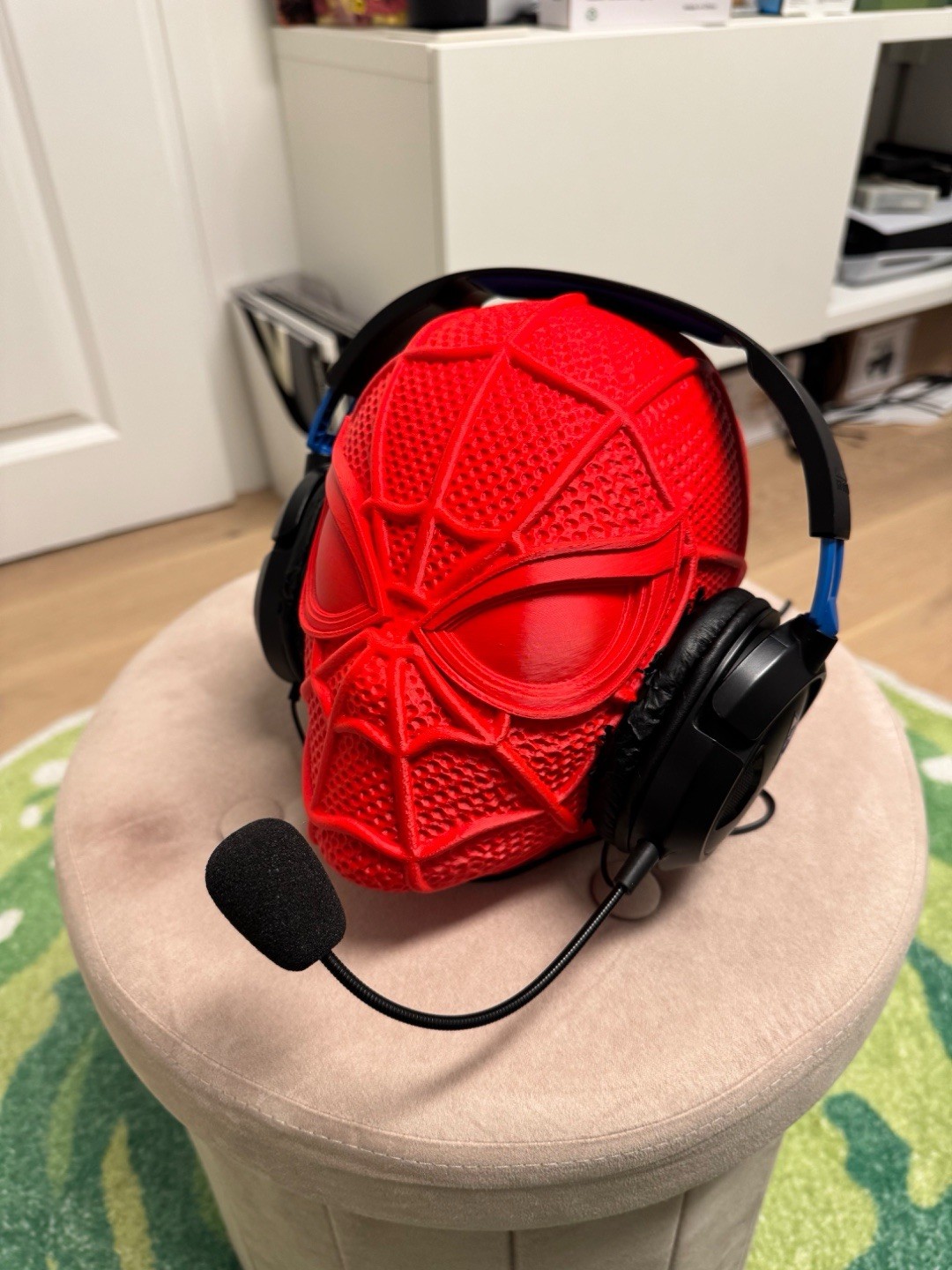 Spiderman Headset Holder Headphone Stand Desk Organizer 3D Printed