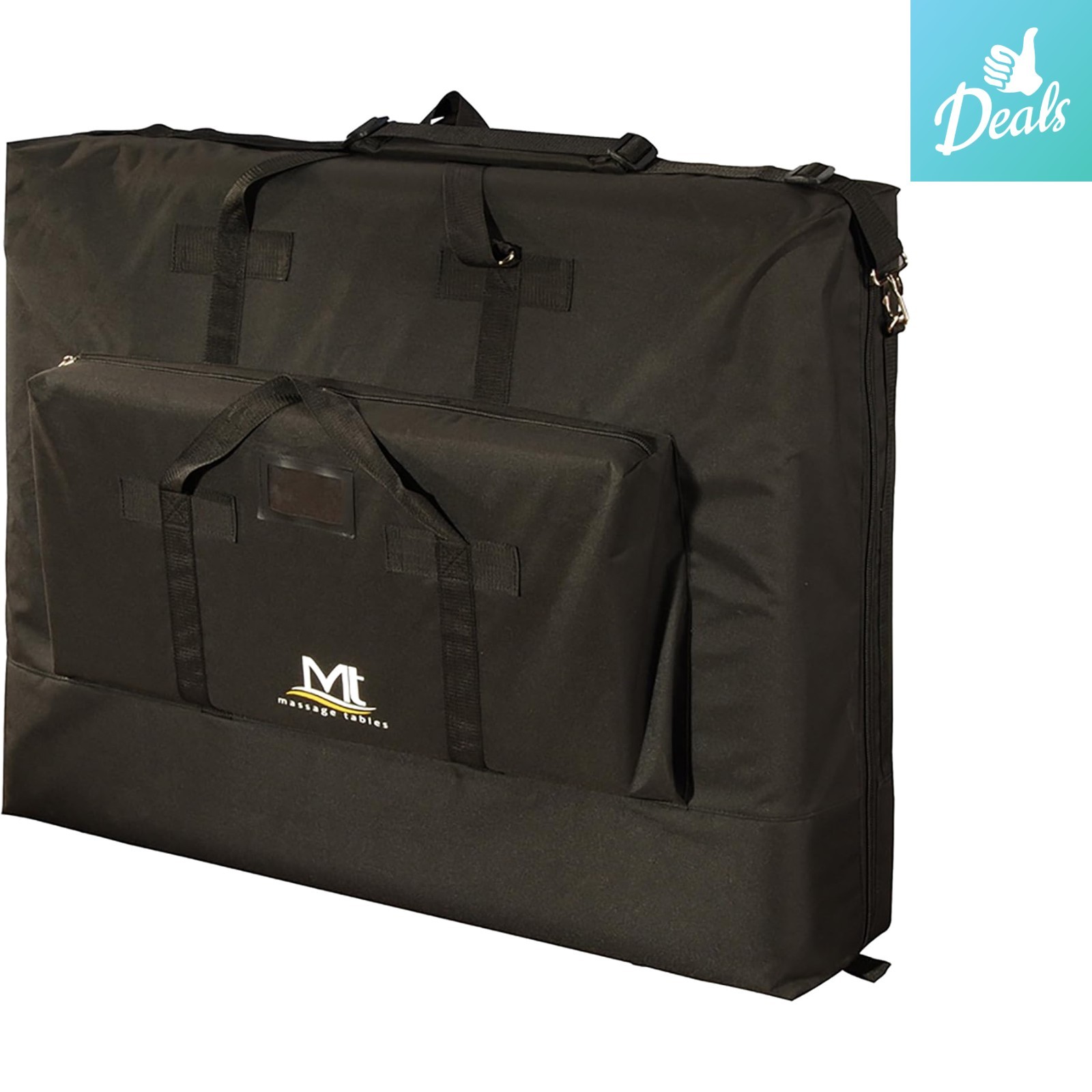 Black Nylon Case for 30" Massage Tables - Secure & Stylish Transport