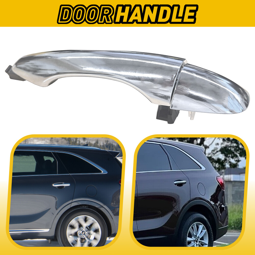 For Kia Sorento 2016-2020 Rear Door Handle Left Driver Side Chrome 82651-C5010 A
