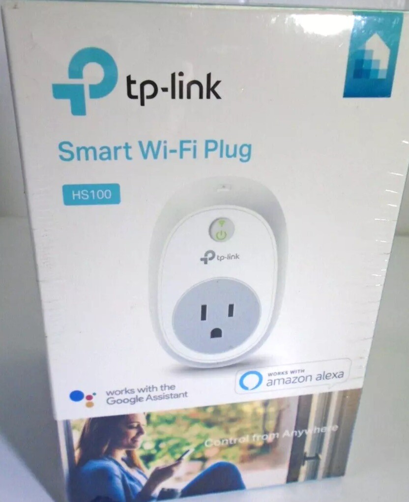 TP-Link - HS100 - Smart WiFi Plug - w/ Google Assistant & Amazon Alexa