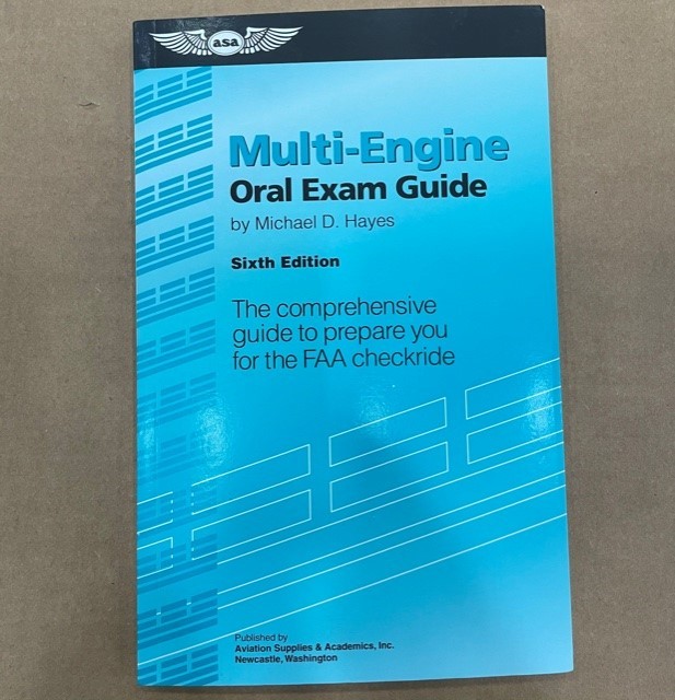 Genuine Boeing GUIDE MULTI ENGINE ORAL EX ASA0EGME6 NEW OEM ASA0EGME6