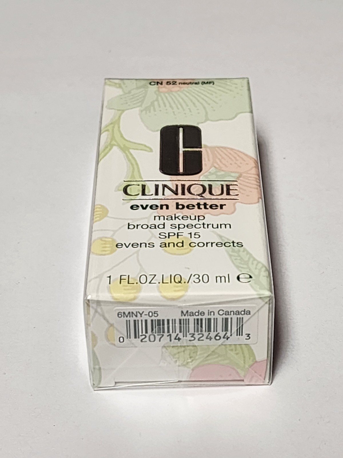 Clinique CN 52 Neutral Even Better Makeup Foundation SPF 15 Sealed
