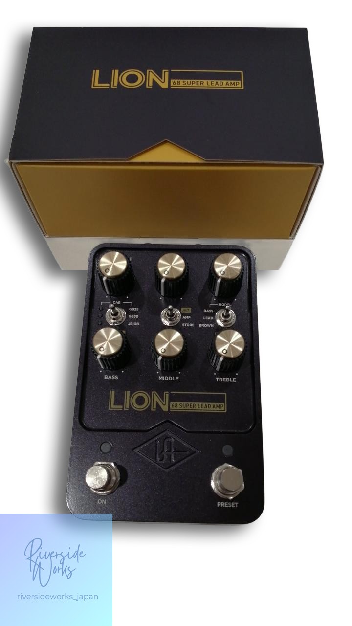 UNIVERSAL AUDIO LION 68 SUPER LEAD AMP Simulator Pedal JP