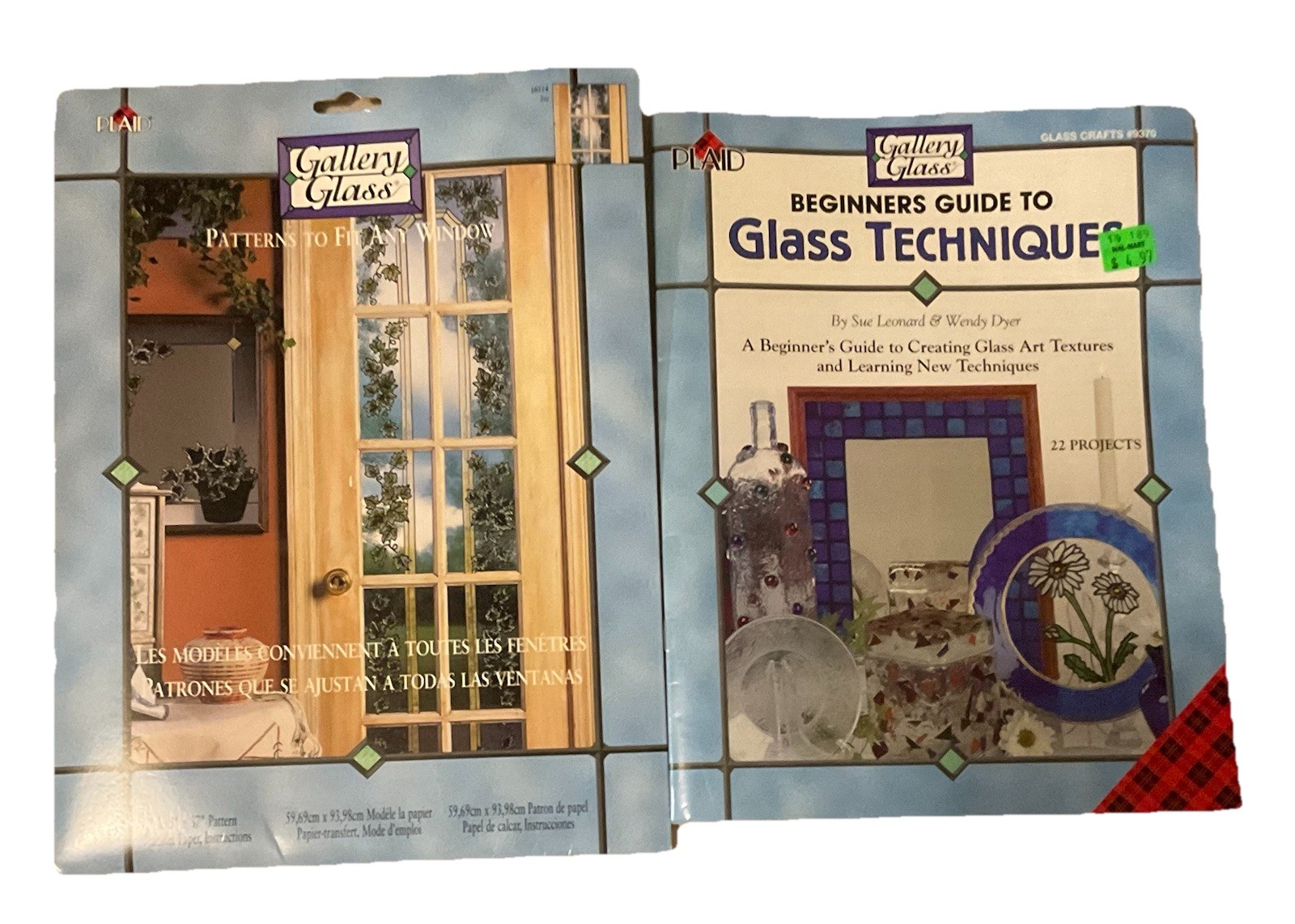 Vintage Gallery Glass Beginners Guide Book And Patterns Instructional